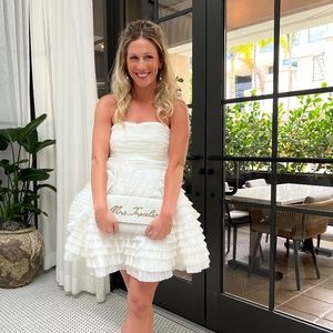 AJE Expressive Pleated Mini Dress